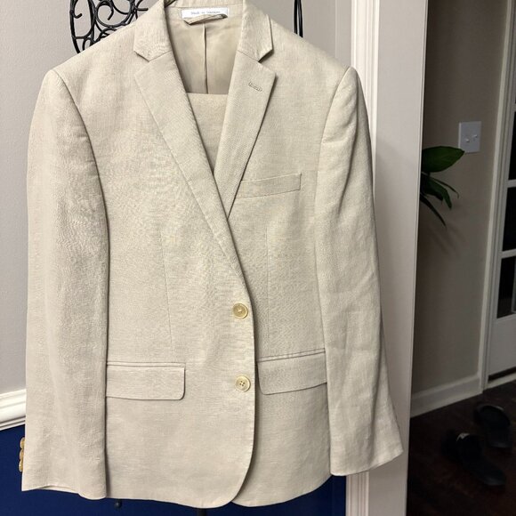 Boys Ralph Lauren Linen Suit – Jacket 14R / Pants 16R (28” Waist) - Picture 1 of 8